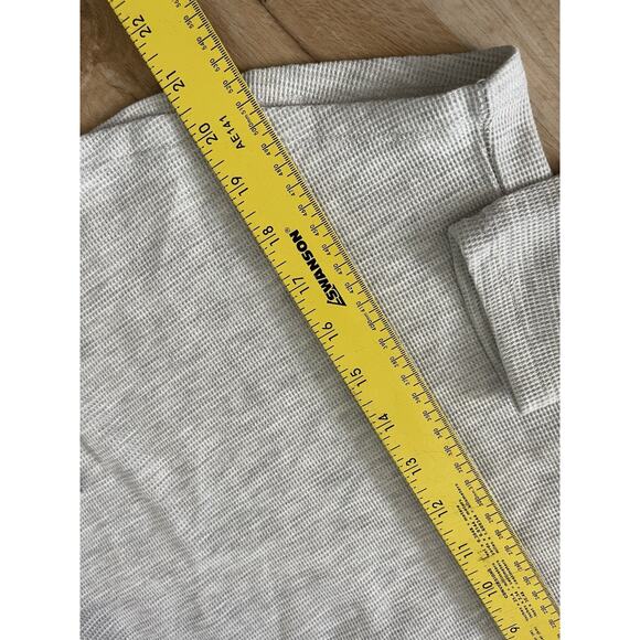 WE THE FREE NWT Gigi Off the Shoulder Ribbed Top Women's Size Small Gray - Picture 8 of 10